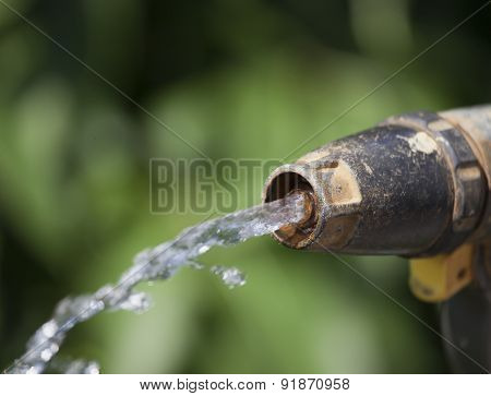 Old Device Of Irrigation Of Garden.