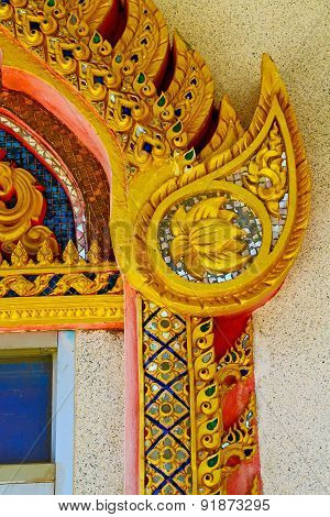Kho Samui Bangkok In Thailand Incision Of The Buddha Gold