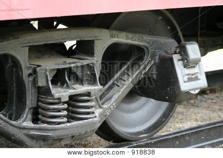Train Wheels And Springs