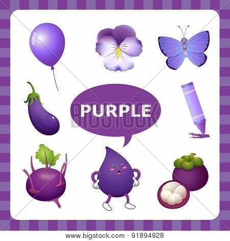 Learning Purple Color