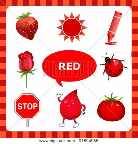 Learning Red Color