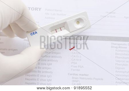 CEA positive