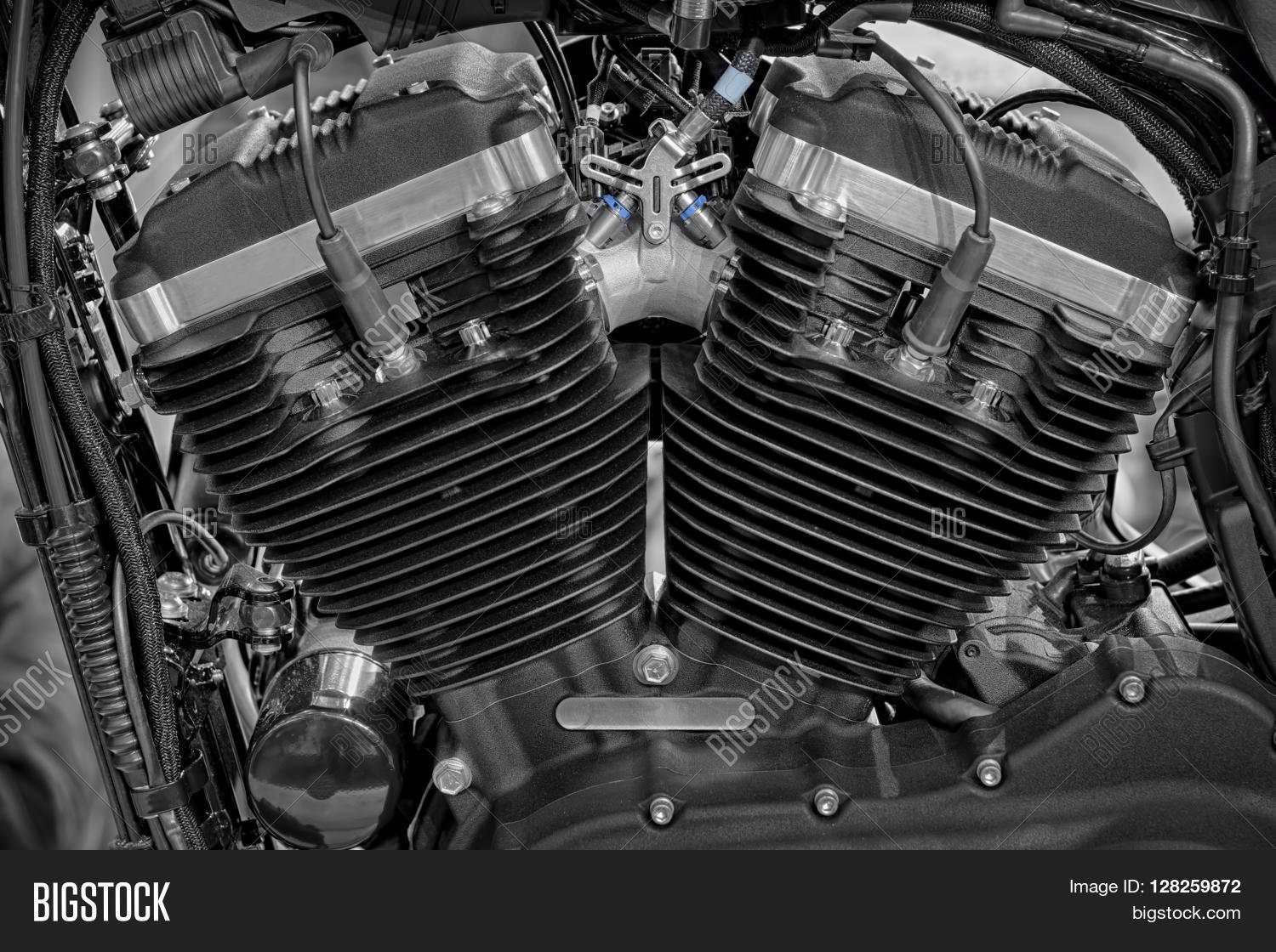Detail Vtwin Engines Image & Photo (Free Trial) Bigstock