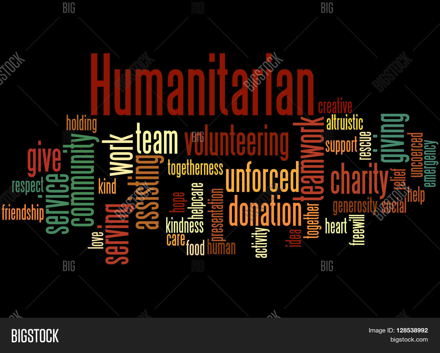 Humanitarian, Word Image & Photo (Free Trial) Bigstock