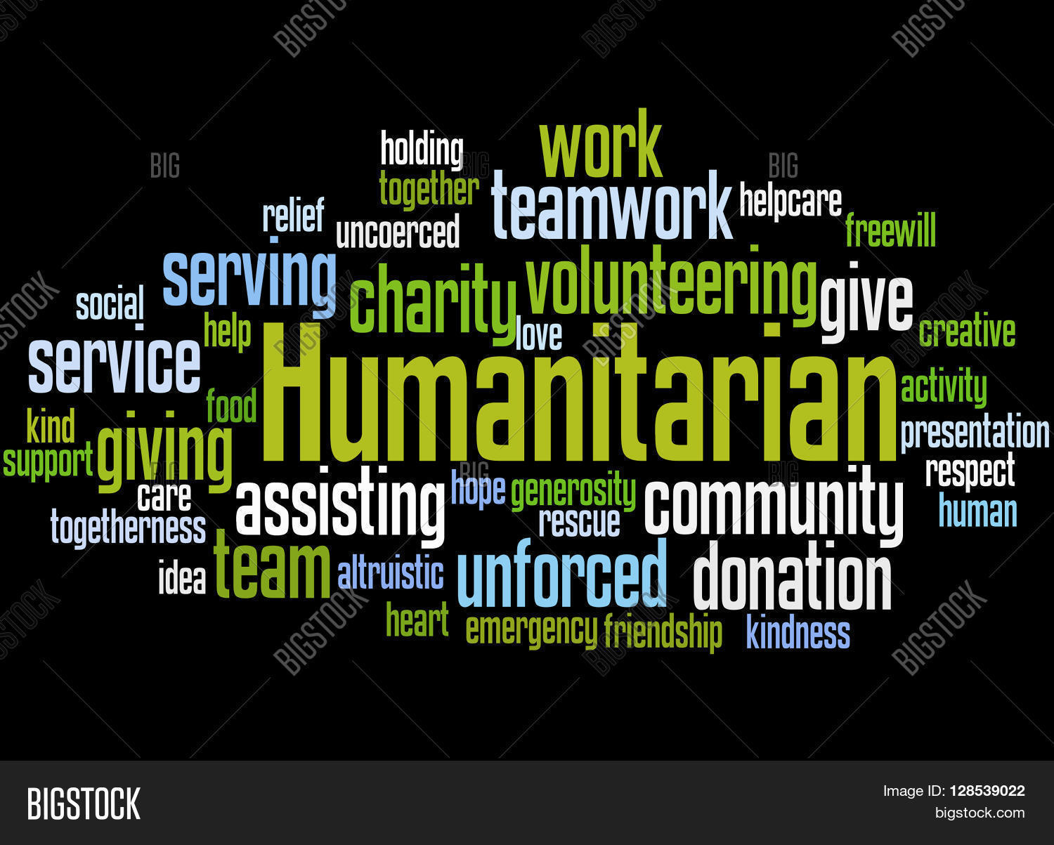 Humanitarian, Word Image & Photo (Free Trial) Bigstock