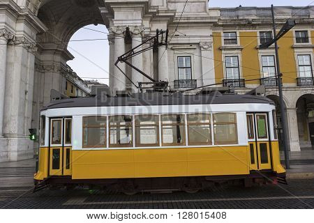 Remodelado on Commerce Square near Rua Augusta Arch in Lisbon in Portugal