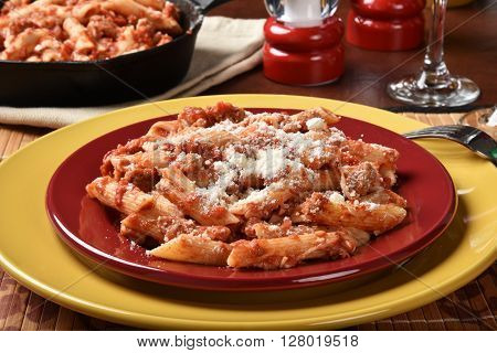 Mostaccioli Bake