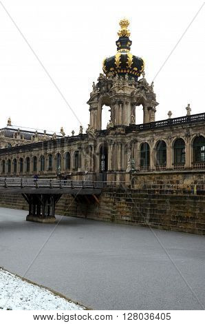 Swinger, palace and museum at Dresden, Germany