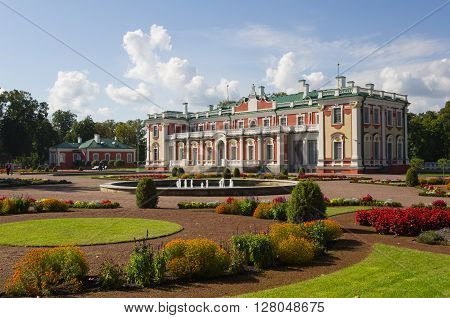 Kadriorg Palace was built by Tsar Peter the Great in the 18th Century Tallinn Estonia