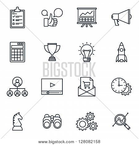 Business And Finance Icon Set