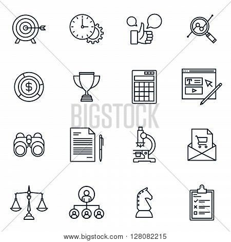 Business And Finance Icon Set