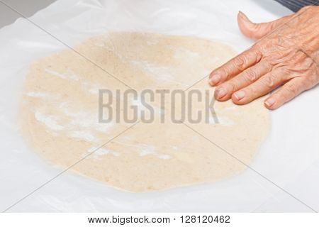 Quiche lorraine preparation : Quiche lorraine dough