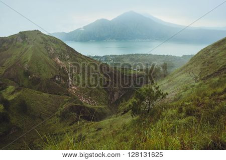 Breathtaking Sunrise Views On Batur Volcano, Bali