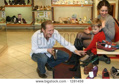 Famiglia In negozio