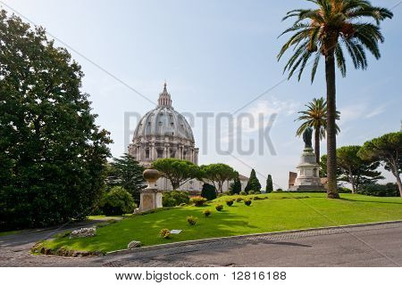 View At The St Peter's Basillica