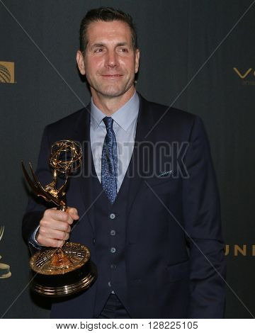 LOS ANGELES - MAY 1:  Frank Valentini at the 43rd Daytime Emmy Awards at the Westin Bonaventure Hotel  on May 1, 2016 in Los Angeles, CA