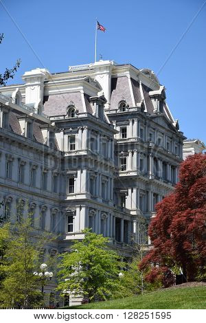 Eisenhower Executive Office Building in Washington, DC