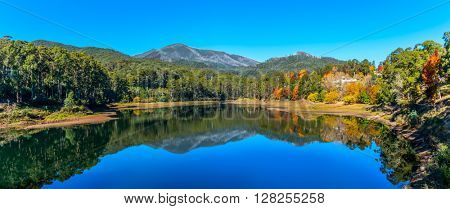 From lake view of mount Bogong