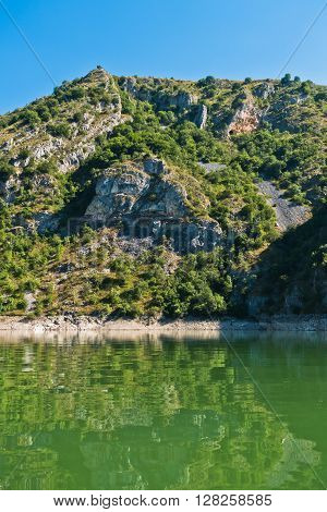 Rocky landscape of river Uvac gorge at sunny summer morning, southwest Serbia
** Note: Soft Focus at 100%, best at smaller sizes