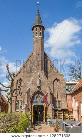 Church in the center of Appingedam Netherlands