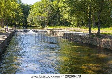 La Codosera Natural Pools, Extremadura, Badajoz Spain