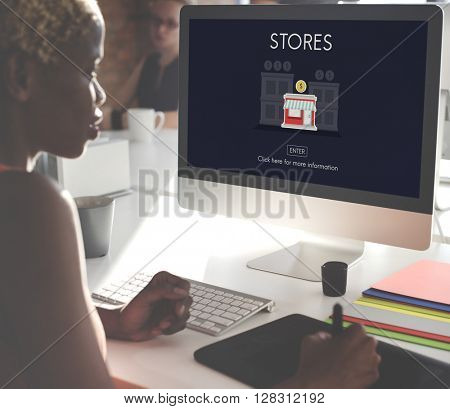 Stores Shops Business Opportunity Investment Concept