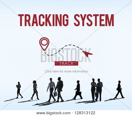 Tracking System Eletronic Fitness Gadget Workout Concept