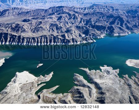 Ilmakuva Lake Mead.