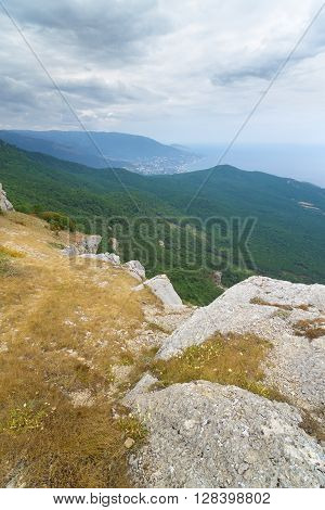 Mount Ai-Petri picture made with summer Crimea