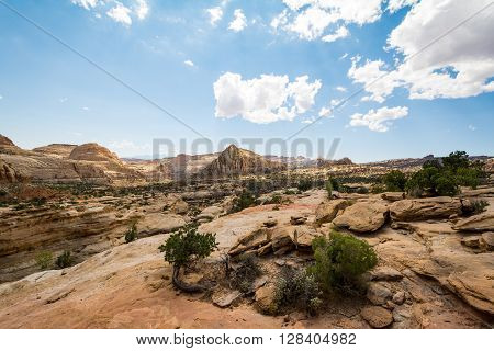 Capitol Reef National Park in Utah, USA