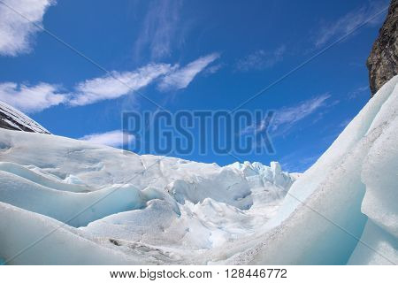 Winter Ice Landscape