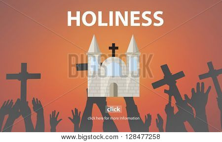 Holiness Gospel Pray Spiritual Wisdom Worship Concept