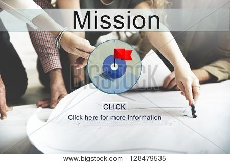 Goals Aim Purpose Mission Target Concept