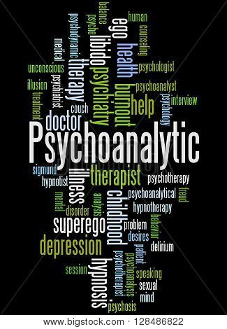 Psychoanalytic, Word Cloud Concept 2