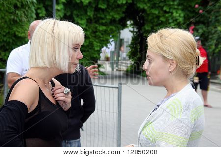 Russische Popstar Valeria und Angelika Varum