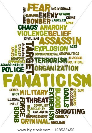 Fanaticism, Word Cloud Concept 8