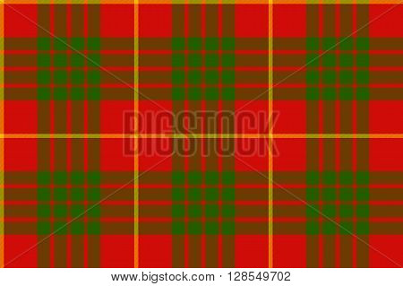 clan cameron tartan seamless background .Vector illustration. EPS 10. No transparency. No gradients.