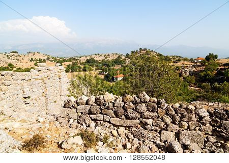 From The Hill In Asia Turkey Selge