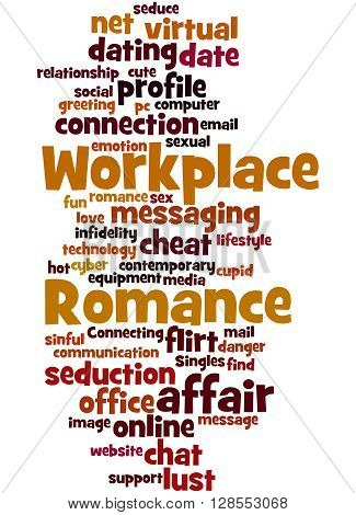 Workplace Romance, Word Cloud Concept 4