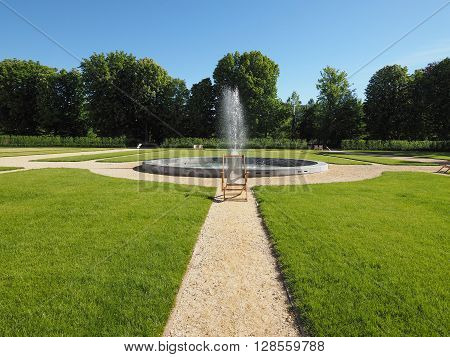 Royal Garden In Turin
