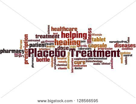 Placebo Treatmen, Word Cloud Concept 4