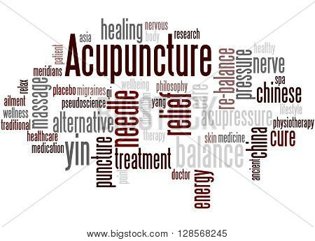 Acupuncture, Word Cloud Concept 5