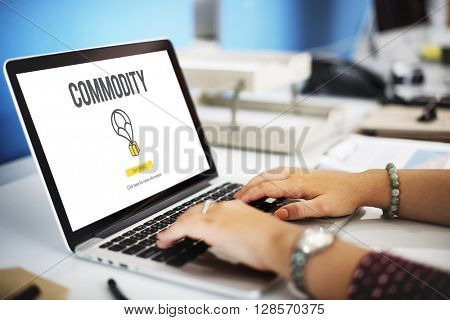 Commodity Distribution Freight Industrial Trade Concept