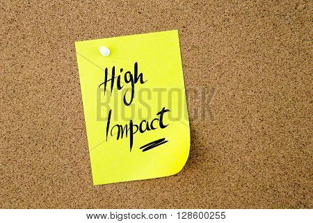 Business Acronym Hi High Impact