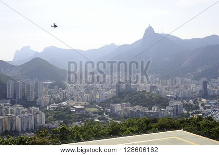 View From The Sugaloaf At Botafogo And Other Disctricts Of Rio De Janeiro.