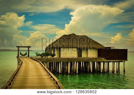 ocean luxury villa maldives island on water