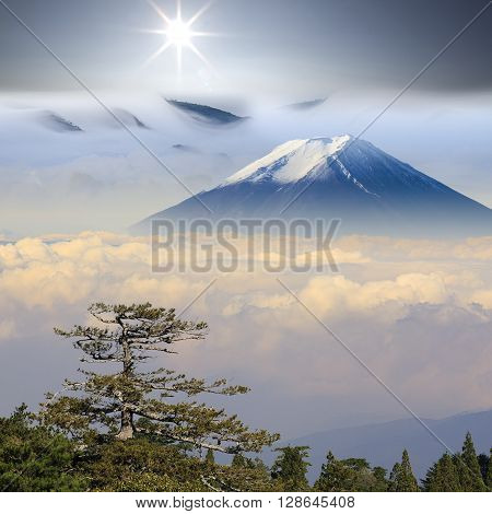 Beautiful Landscape With Nice Background Color
