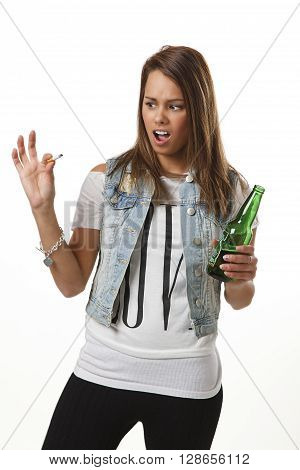 Gross Out By Cigarette