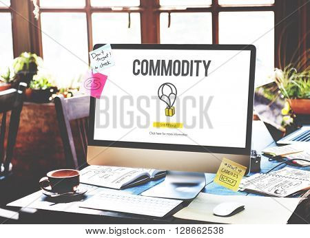 Commodity Distribution Freight Industrial Trade Concept
