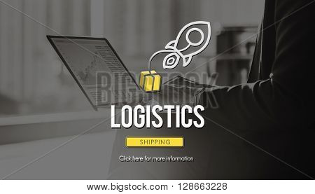 Logistics Distribution Cargo Freight Manufacturing Concept